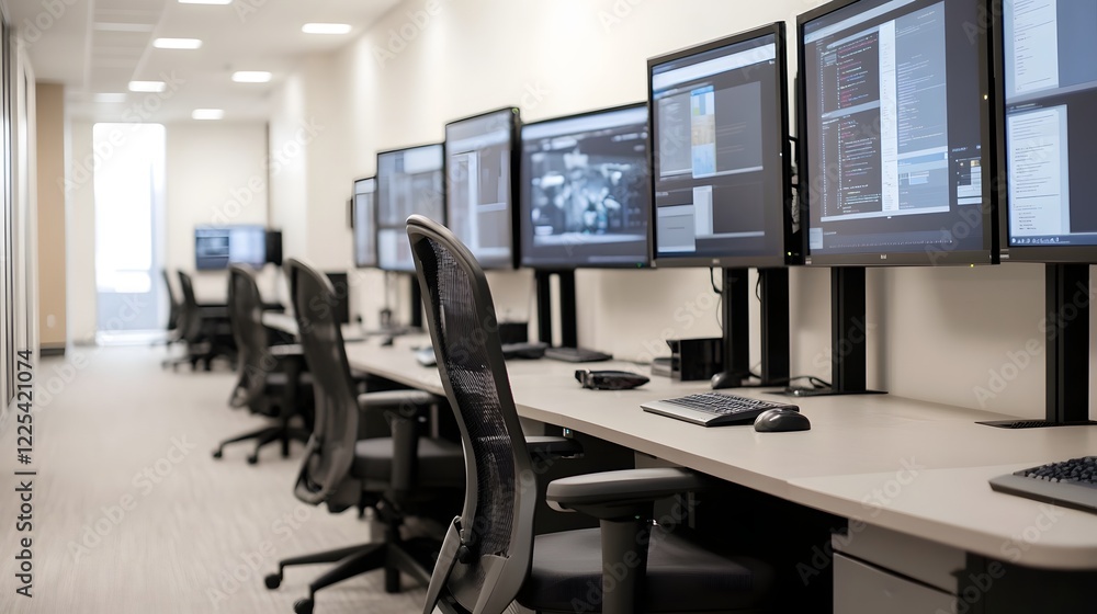 High-Tech Recruitment Command Center Monitoring Global Hiring Activities High-Tech Recruitment Command Center Monitoring Global Hiring Activities