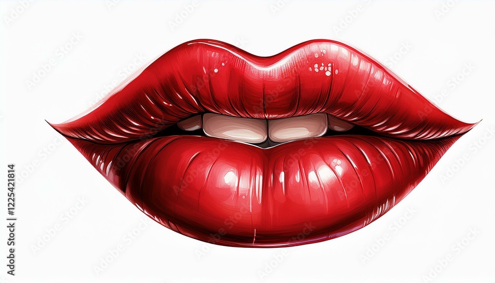 Rote Lippen Rote Lippen