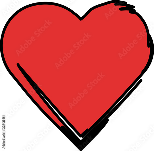 Heart or like icon. Valentines Day. Social network like red heart buttons. Perfect Love symbol. Live stream video chat like. Vector illustaration isolated on white background. photo