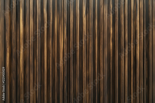 Dark Wood Slat Wall Texture Background Image