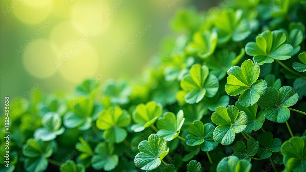 Vibrant Shamrock Background for St. Patrick's Day: Perfect for Festive Marketing, Event Promotions, and Digital Campaigns Vibrant Shamrock Background for St. Patrick's Day: Perfect for Festive Marketing, Event Promotions, and Digital Campaigns