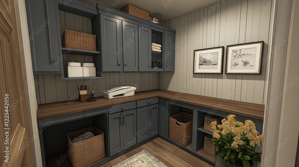 Modern Farmhouse Style Laundry Room Design Modern Farmhouse Style Laundry Room Design