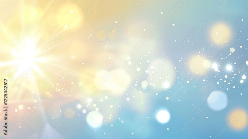 Abstract Glow with Bokeh Abstract Glow with Bokeh