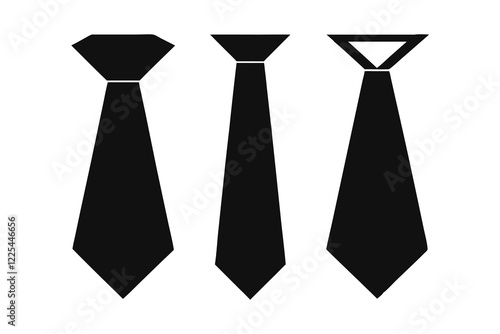 Free Download Tie icon vector set, Necktie symbol vector - GFXLoad