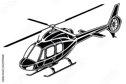 helicopter illustration