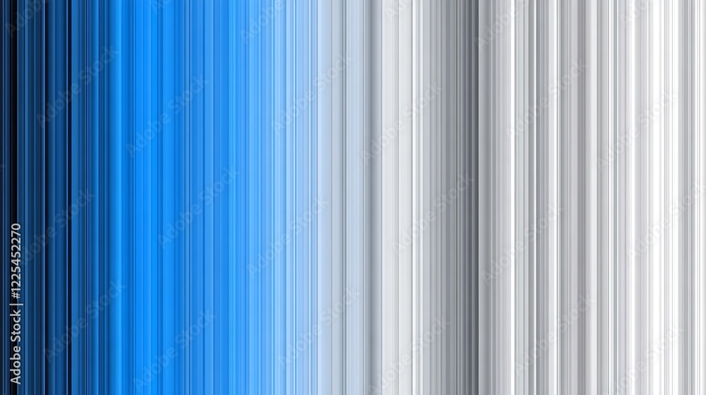 Obraz premium Abstract Blue Grey Vertical Stripe Pattern Background