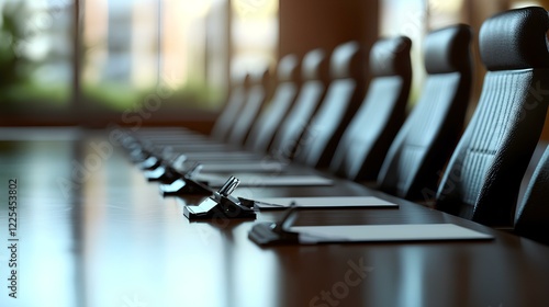 Obraz na płótnie Editorial style image of governance committees addressing compliance challenges in regulated sectors w salonie