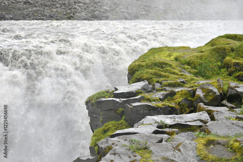 Dettifoss waterfall in Iceland photo