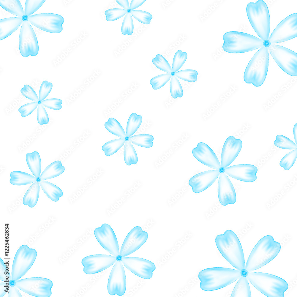 Fototapeta premium seamless floral background 