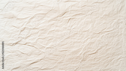 Minimalist Textures of Paper Concept, Crinkled uncoated paper texture with natural, organic feel