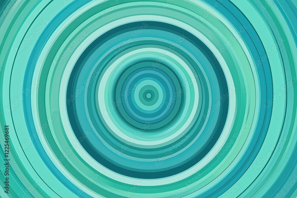 Vibrant Circular Patterns in Shades of Blue and Green for Abstract Art Vibrant Circular Patterns in Shades of Blue and Green for Abstract Art