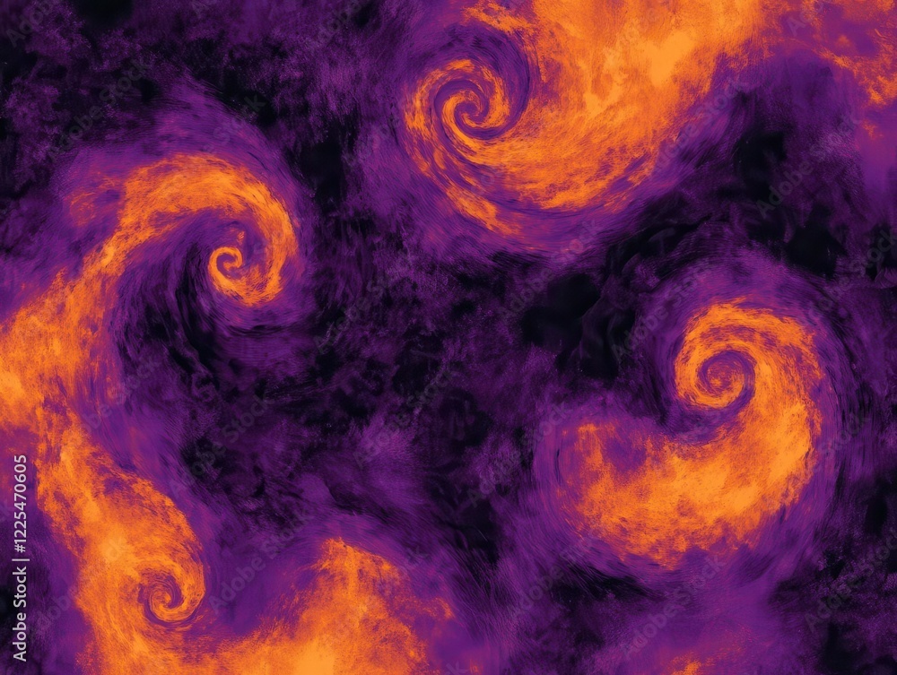dynamic abstract background with deep purple and orange cosmic swirls, grainy film texture overlay, retro-futuristic neon accents, and rich black shadows creating depth dynamic abstract background with deep purple and orange cosmic swirls, grainy film texture overlay, retro-futuristic neon accents, and rich black shadows creating depth