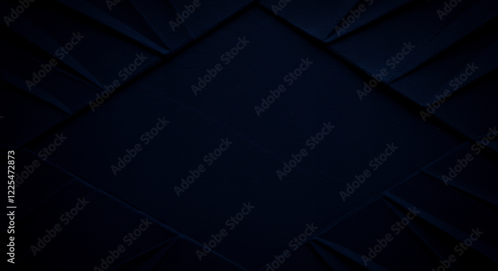 Dark Blue Textured Background with Geometric Pattern Dark Blue Textured Background with Geometric Pattern