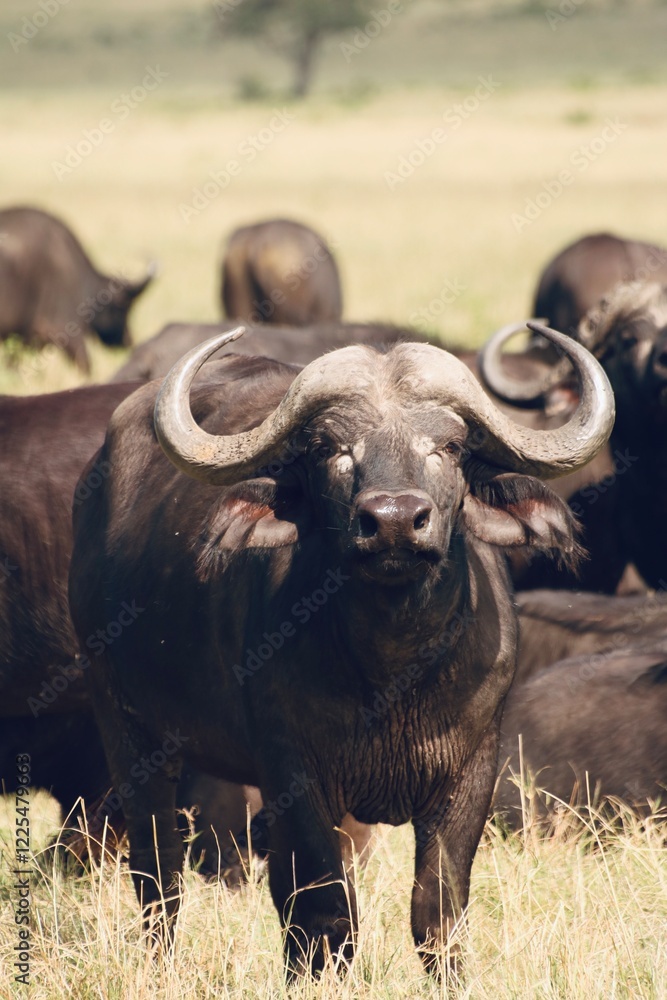 Fototapeta premium Curious buffalo