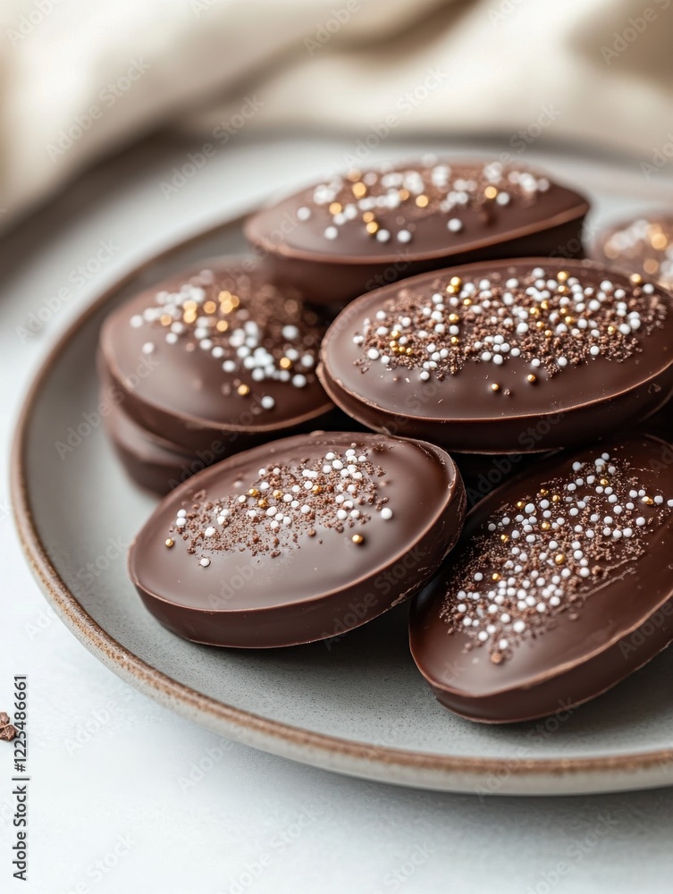Delicious Chocolate Treats with Sprinkles Perfect for Celebrations Delicious Chocolate Treats with Sprinkles Perfect for Celebrations