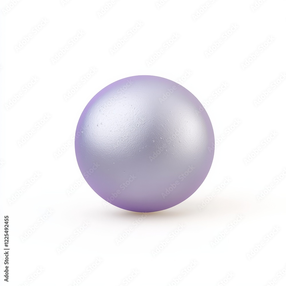 A smooth, shimmering purple sphere with a metallic sheen, set against a plain white background. A smooth, shimmering purple sphere with a metallic sheen, set against a plain white background.