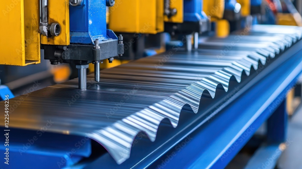 Automated Metal Sheet Forming Process Automated Metal Sheet Forming Process