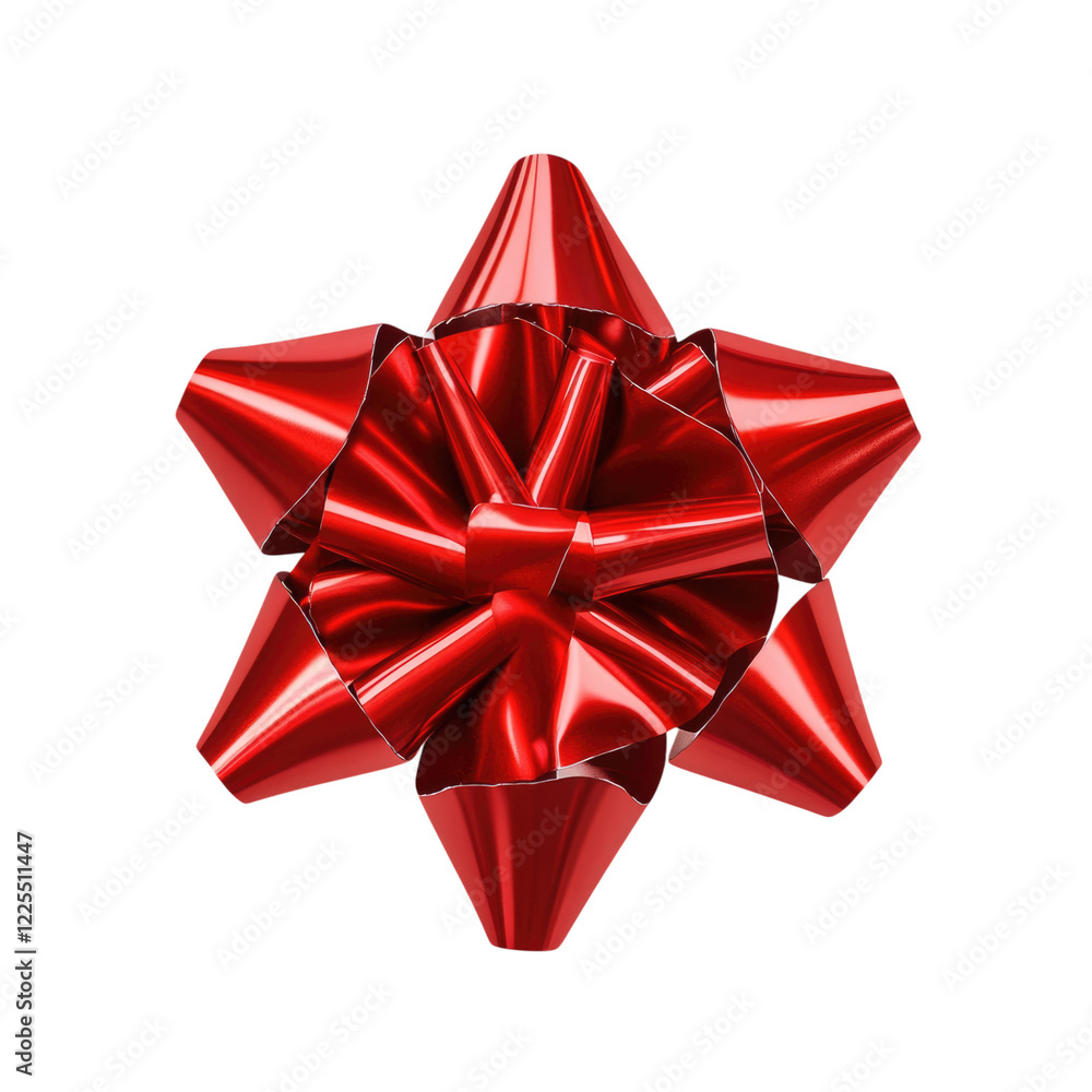 A red ribbon with a bow, isolated on a white background. transparent, alpha background png A red ribbon with a bow, isolated on a white background. transparent, alpha background png
