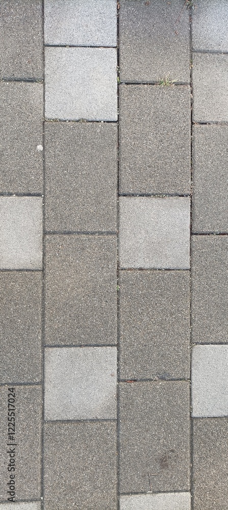 Top view on sidewalk surface. Pavement background Top view on sidewalk surface. Pavement background