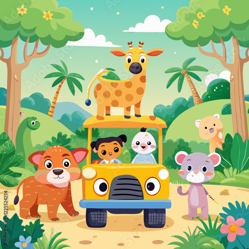 Photography animals in the jungle