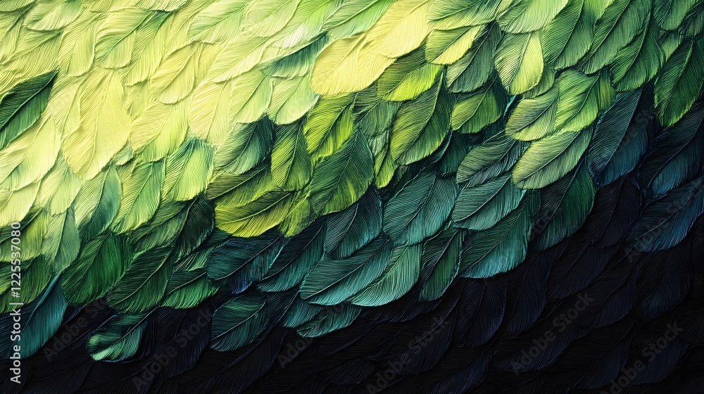 Obraz premium Elegant Feather Textures: Natural Patterns for Design, Art, and Backgrounds