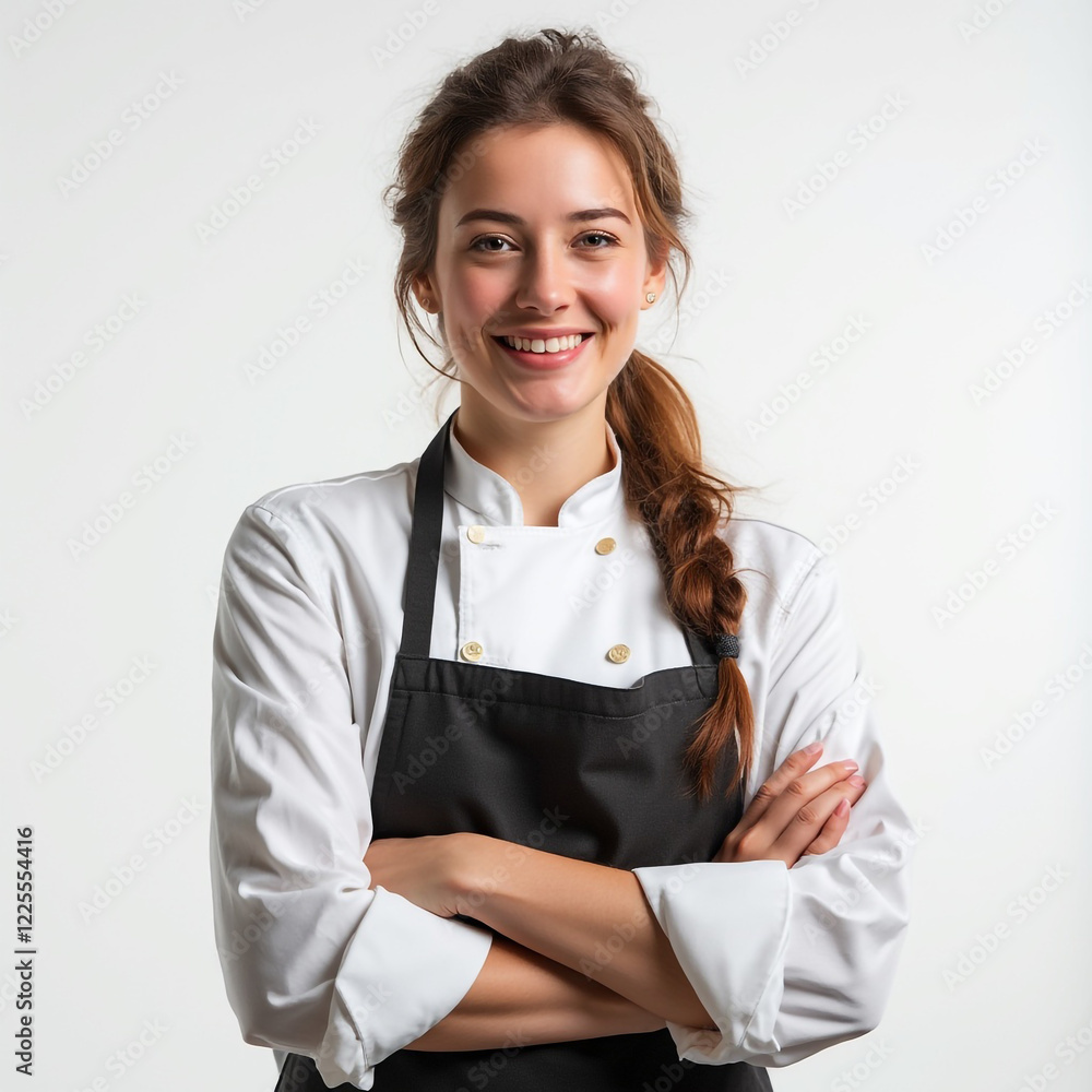 portrait of a chef woman