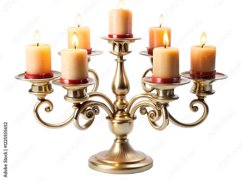 candlestick with candle isolated candlestick with candle isolated