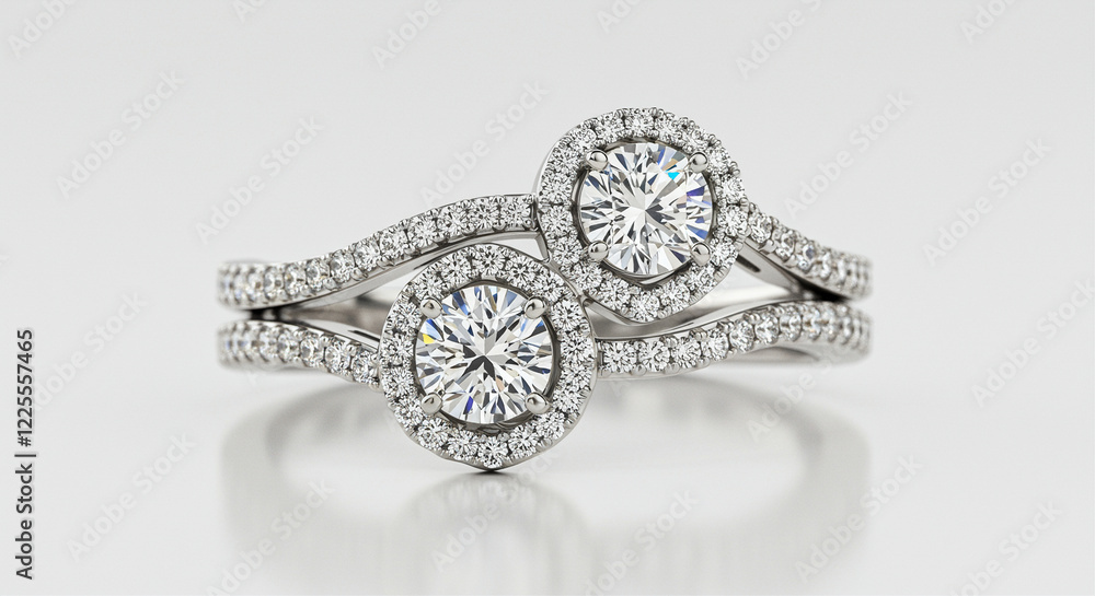 Diamond ring with sparkling gems in exquisite jewelry design showcasing elegance and luxury Diamond ring with sparkling gems in exquisite jewelry design showcasing elegance and luxury