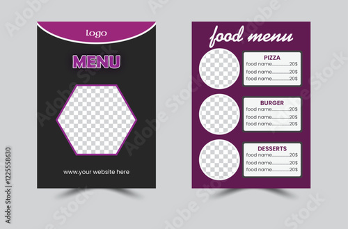 restaurant menu design