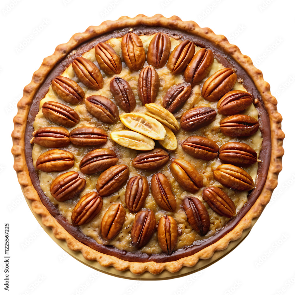 Tasty banana pecan pie Tasty banana pecan pie