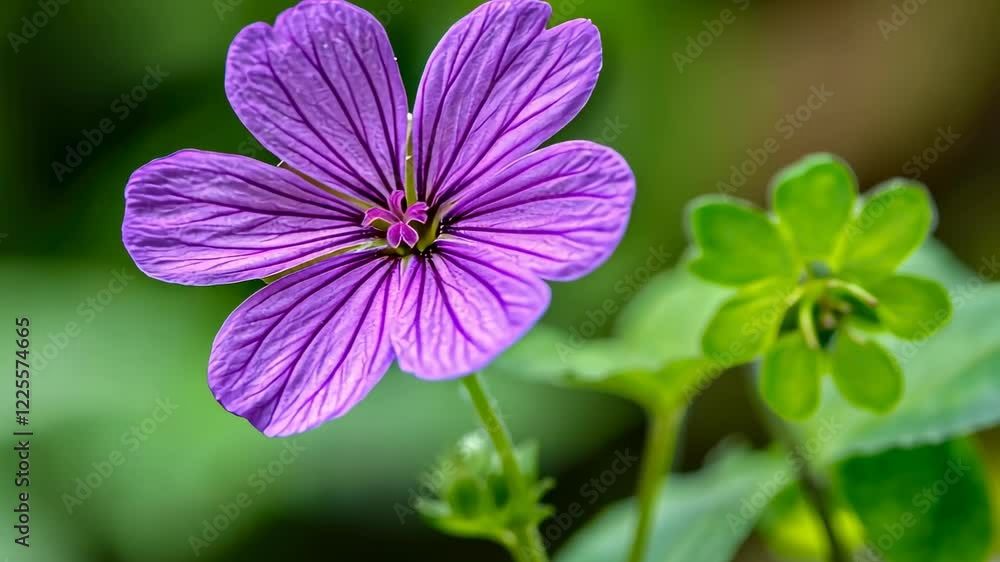 Purple Flower Macro Photography: Delicate Petals and Vibrant Hues Purple Flower Macro Photography: Delicate Petals and Vibrant Hues