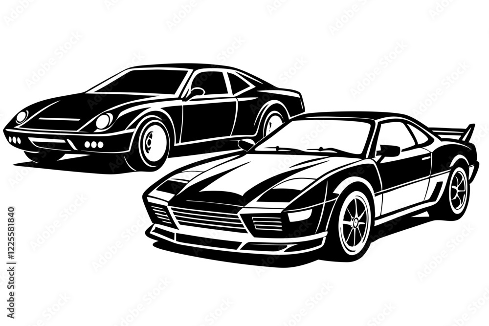 Fototapeta premium sports car