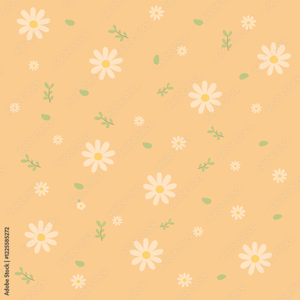 Background Flower Orange Background Flower Orange