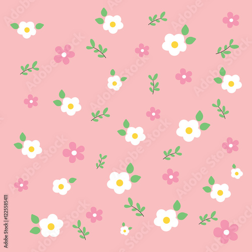 Background Flower Pink