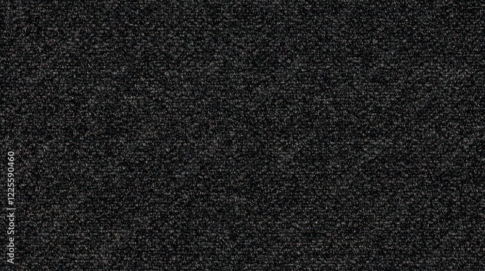Fototapeta premium Subtle Black Wool Texture Fabric Background for Design