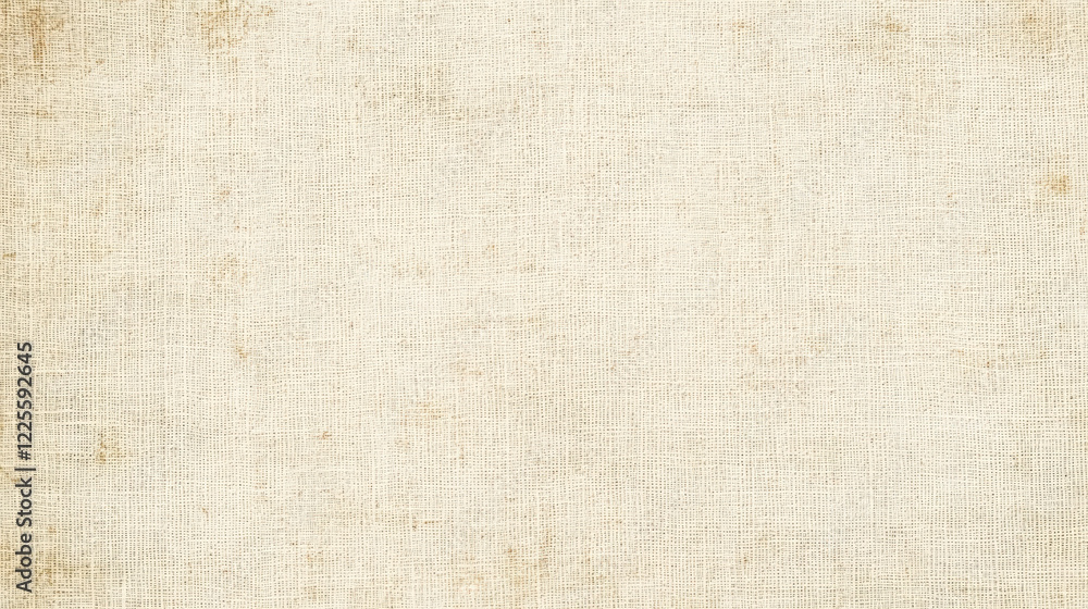 Fototapeta premium Soft Beige Cotton Fabric with Abstract Texture Background