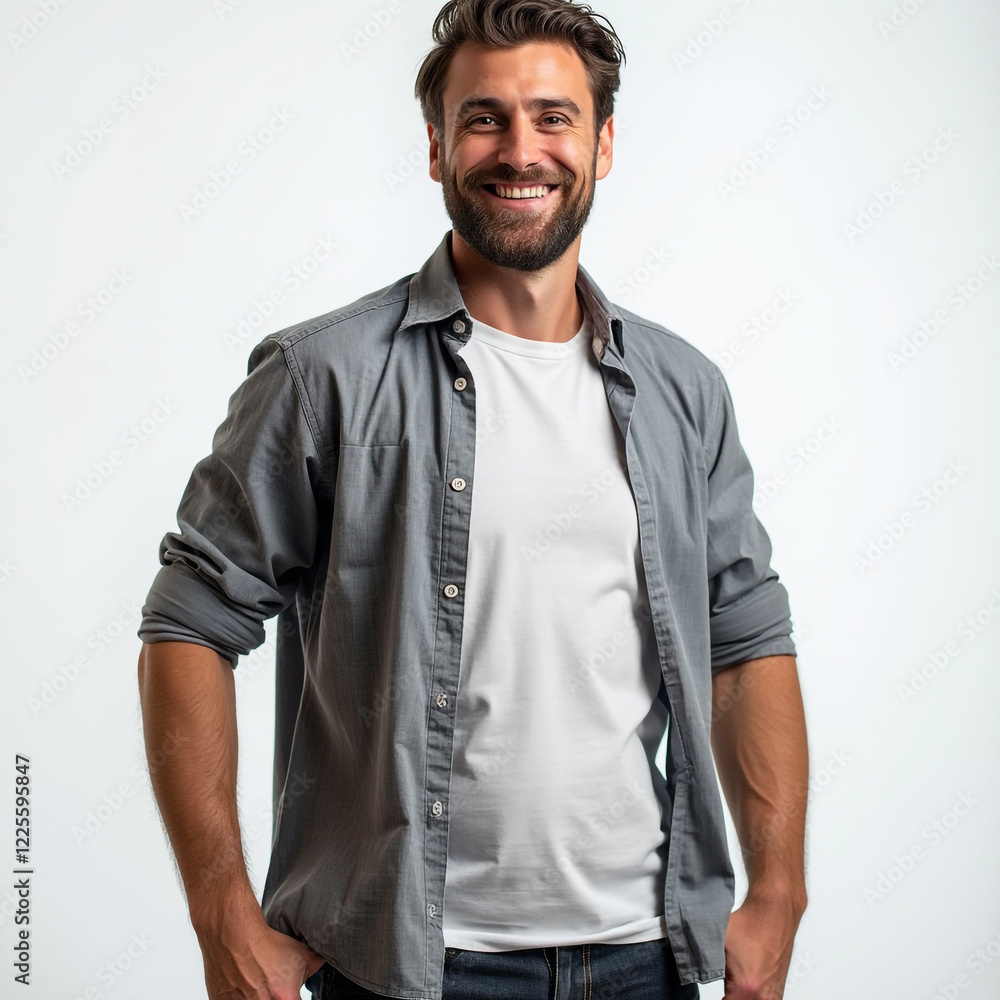 A man smiling A man smiling