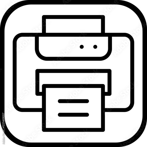 Printer Icon Style