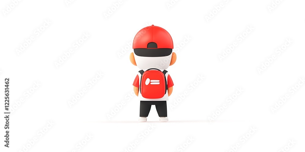 cartoon student carrying backpack cartoon student carrying backpack