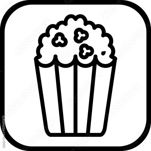 Popcorn Icon style