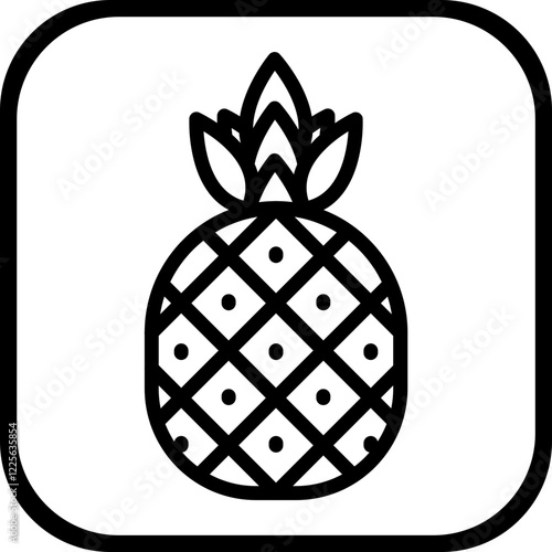 Pineapple Icon style