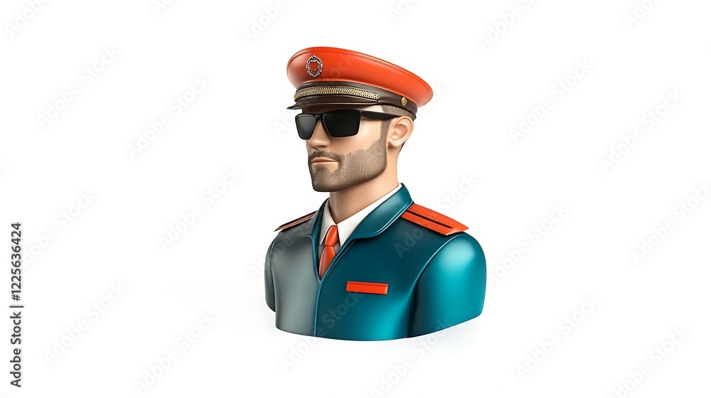 pilot with uniform sunglasses pilot with uniform sunglasses