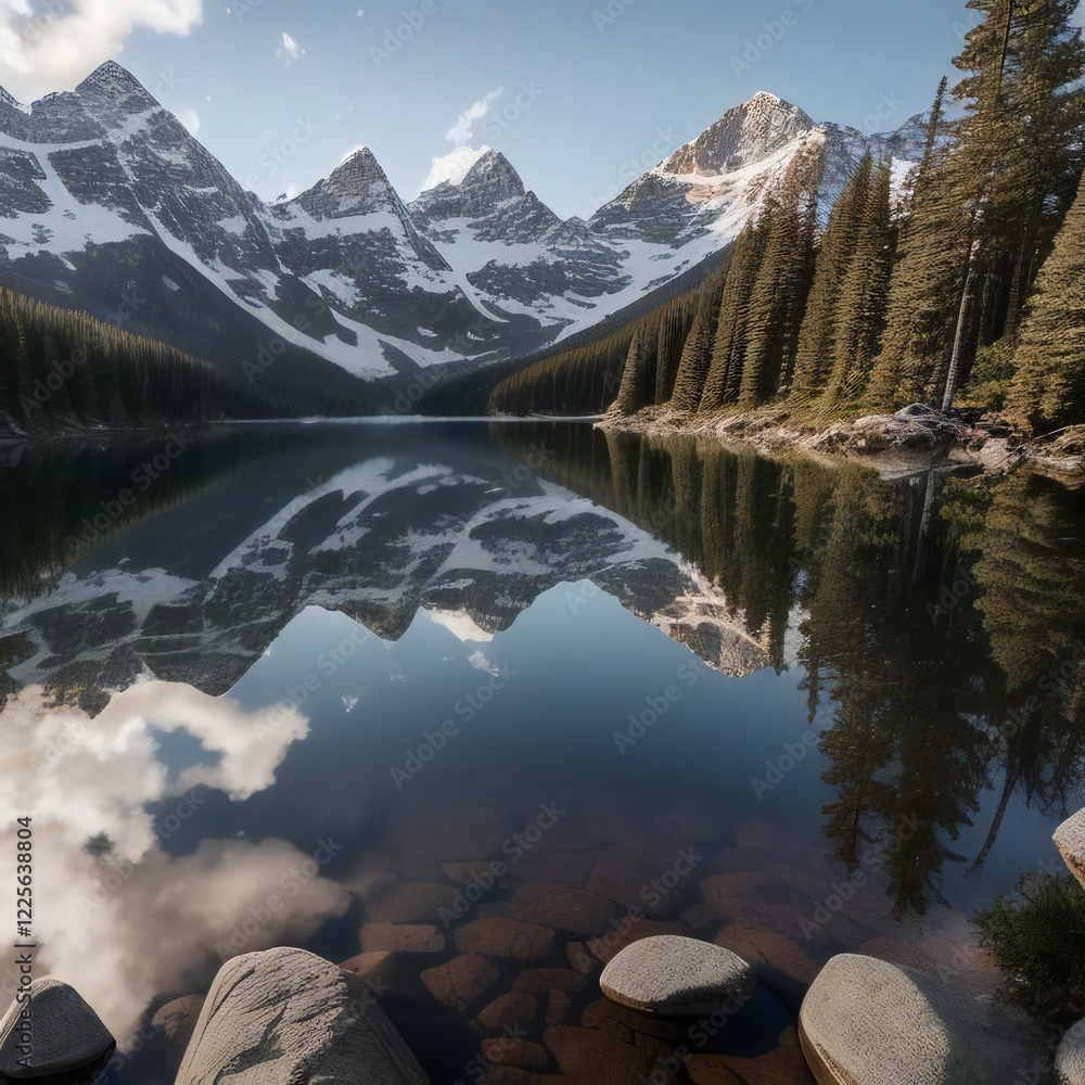 Obraz premium Mountain Background