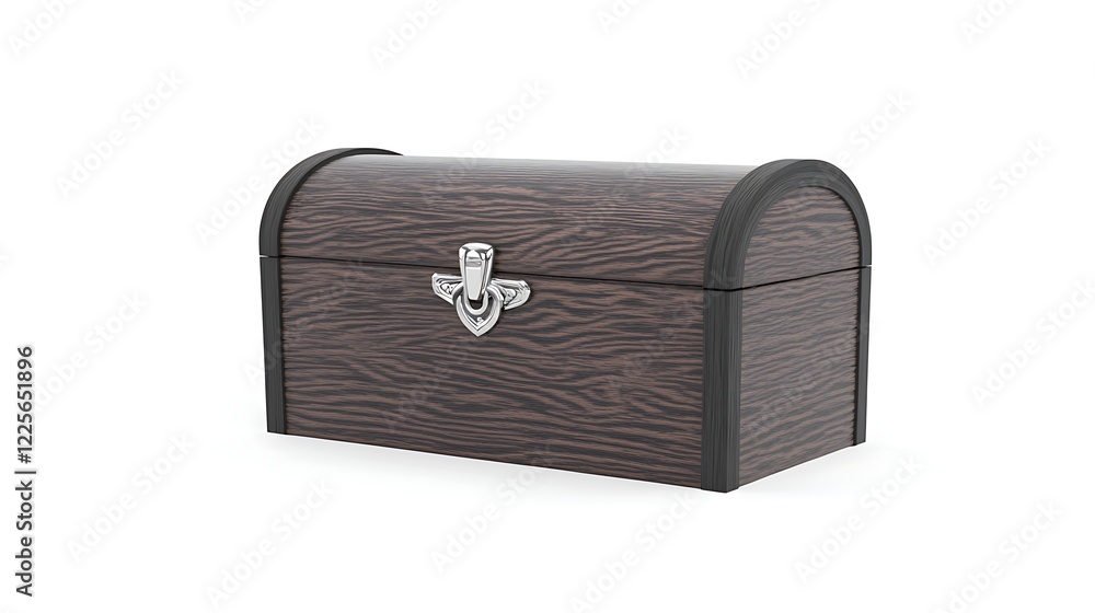 treasure chest isolated on white background treasure chest isolated on white background