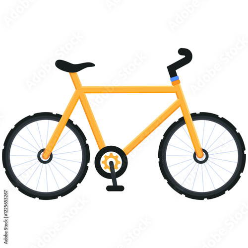 Bicycle Flat Icon