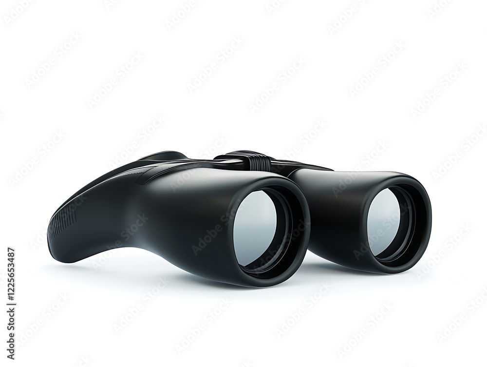 binoculars isolated on white background binoculars isolated on white background