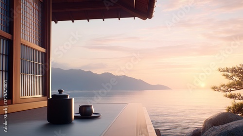 Peaceful Sunset Ocean View