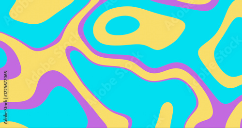 Colorful psychedelic flow abstract background