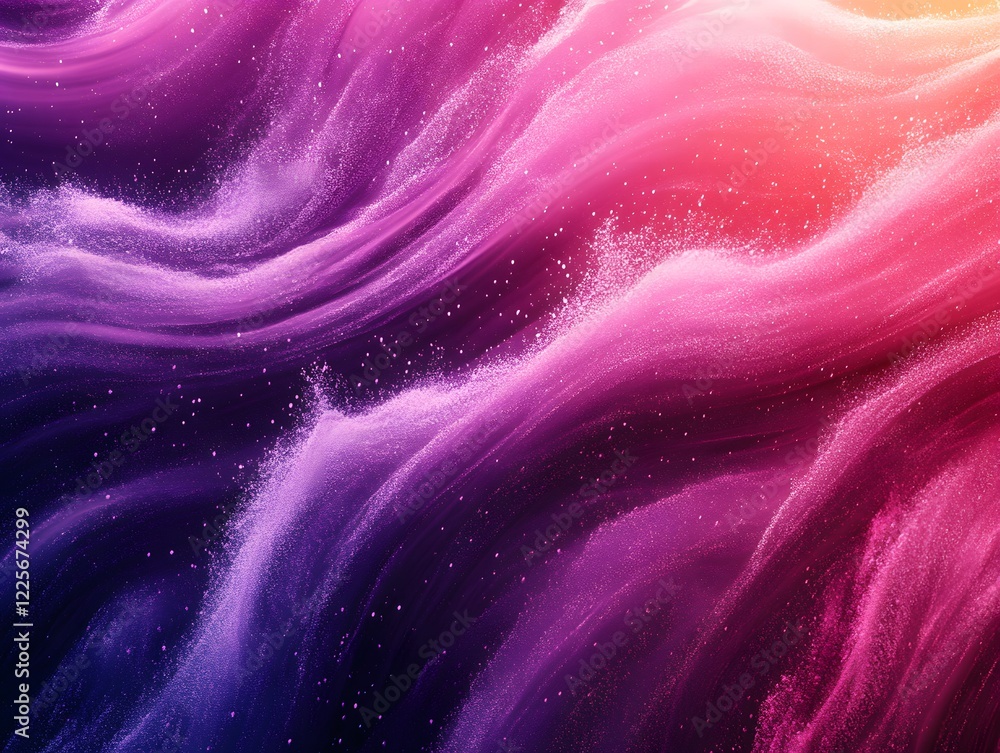 Abstract Purple Pink Wave Particle Background Abstract Purple Pink Wave Particle Background
