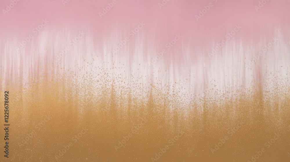Obraz premium Soft pastel gradient blending pink and gold tones, creating an elegant and calming backdrop perfect for various artistic applications.